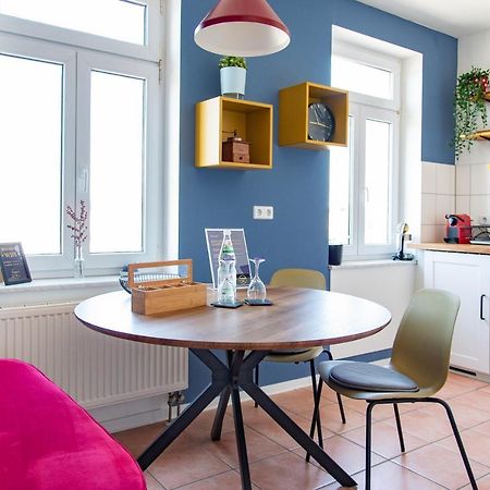 Industriecharme Apartment - Nespresso, Netflix, Wifi, Zentral, Messe Chemnitz Buitenkant foto