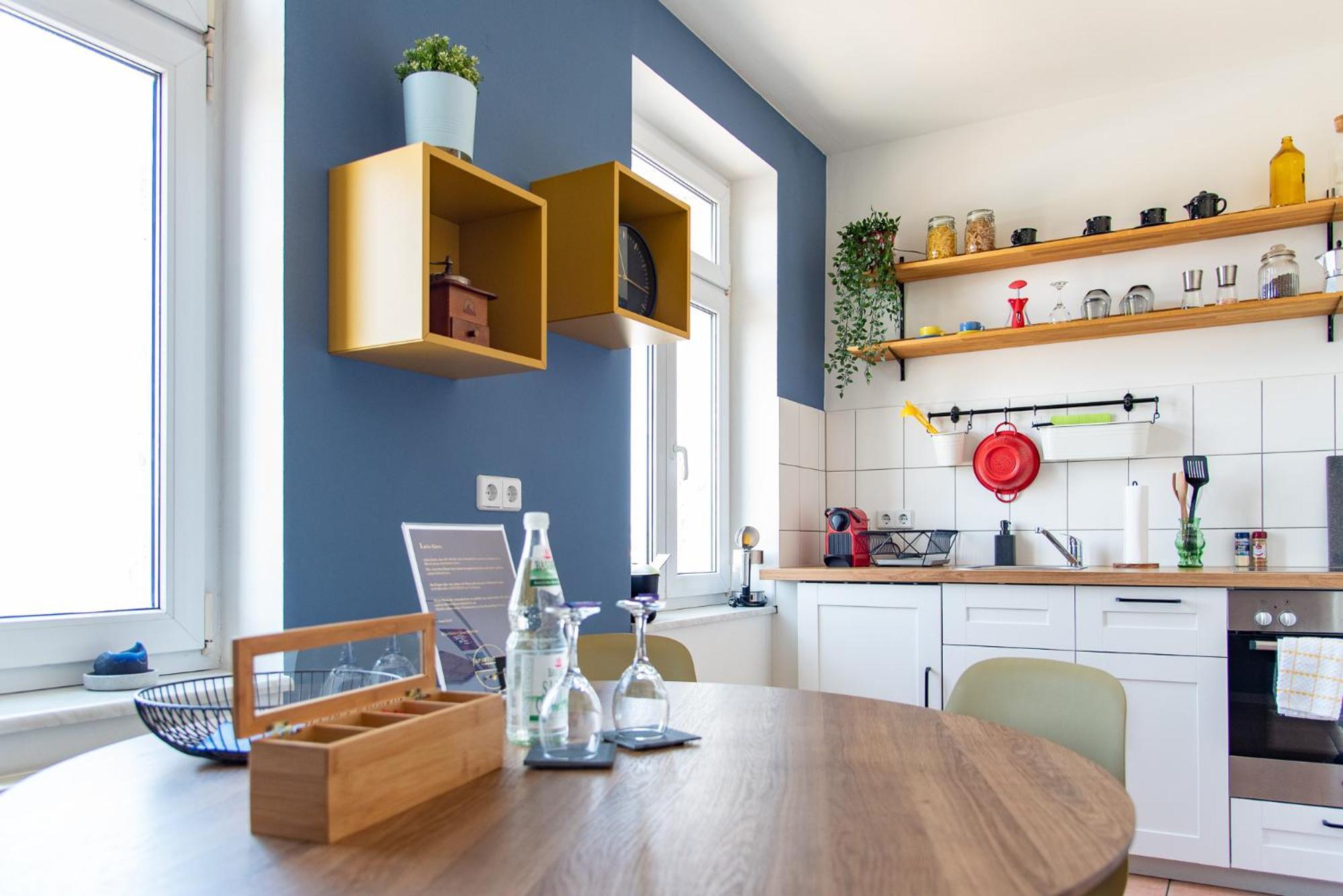 Industriecharme Apartment - Nespresso, Netflix, Wifi, Zentral, Messe Chemnitz Buitenkant foto